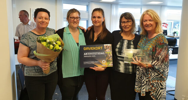 Arbejdernes Landsbank i Ringsted er Danmarks sundeste arbejdsplads